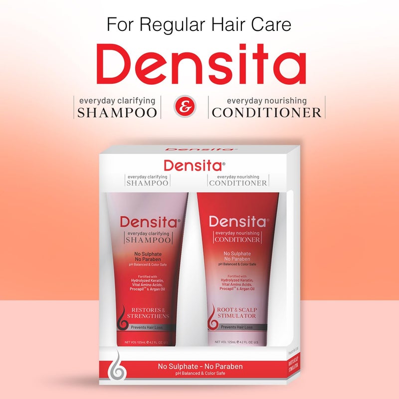 REGALIZ Densita Everyday Clarifying Shampoo Nourishing Conditioner Kit 125ml Each - Image 5