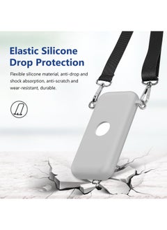 Generic Applicable To For Apple Vision Pro Accessories Power Drop-resistant Portable Washable Silicone All-inclusive Protective Case With Rope-Product Color:Black  - Image 4