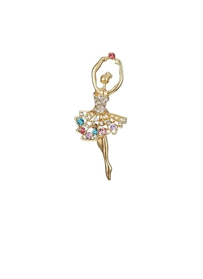 Ballet Dancer Brooches,  Brooch Pins, Cute Pins for Backpacks, Brooch Pins for Women Fashion, Corsage Accessories, Wings Brooches, Brooches Fashion Jewelry for Any Special Occasions 6 Pcs - Image 4