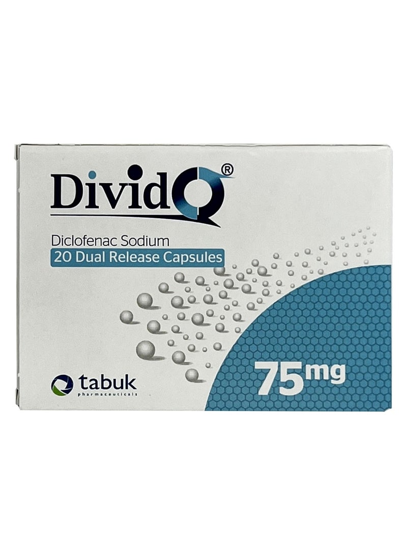 كبسولات ديفيدو 75 ملغ (20 حبة)