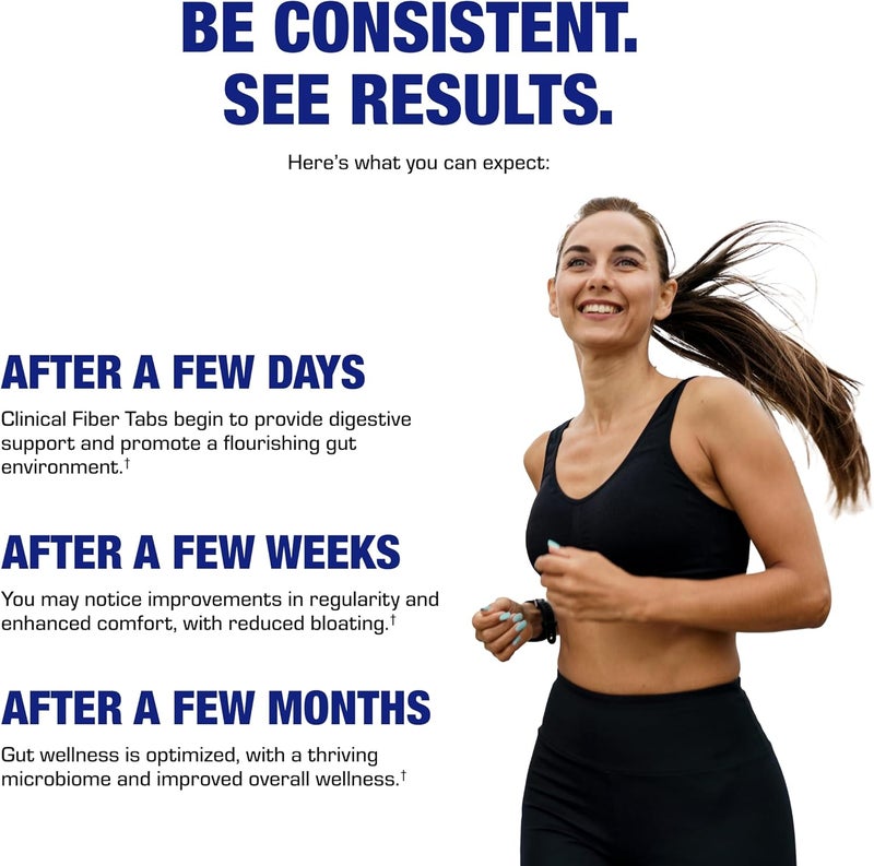 Anabolic Laboratories أقراص مكمل الألياف القابلة للذوبان وغير القابلة للذوبان تركيبة سريرية أقراص ألياف قشور السيليوم للنساء والرجال مع ألياف الشوفان لدعم الانتظام والإمساك وتنظيف القولون نباتي خالي من الغلوتين - Image 4