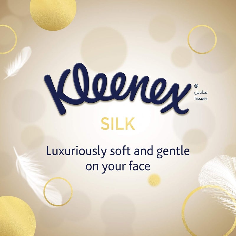 Kleenex Silk Cube Facial Tissue - 3 Ply, 24 Boxes of 50 Sheets - Image 5