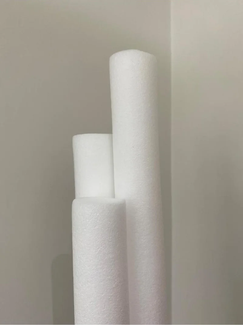 ريلفوم Re Oam 10 Pieces White Color Swimming Noodles, Sea and Pool Noodles, Foam Sausage