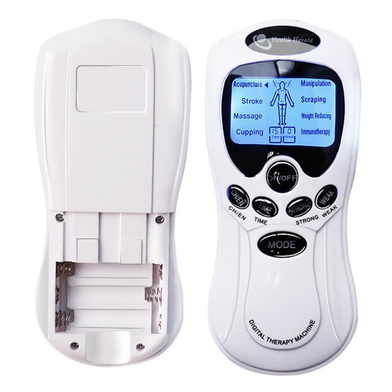 Digital Meridian Physiotherapy Instrument Dual-Channel Low-Frequency Pulse Massager Electronic Pulse Massager Massage Paste - Image 4