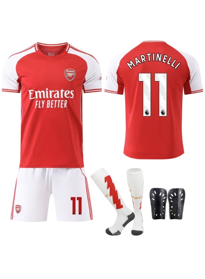 Arsenal football jerseys and shorts sets, breathable and quick-drying sports uniforms, football team jerseys, men's and women's youth teams, multiple sizes and colors, for training, matches and street wear - Image 1