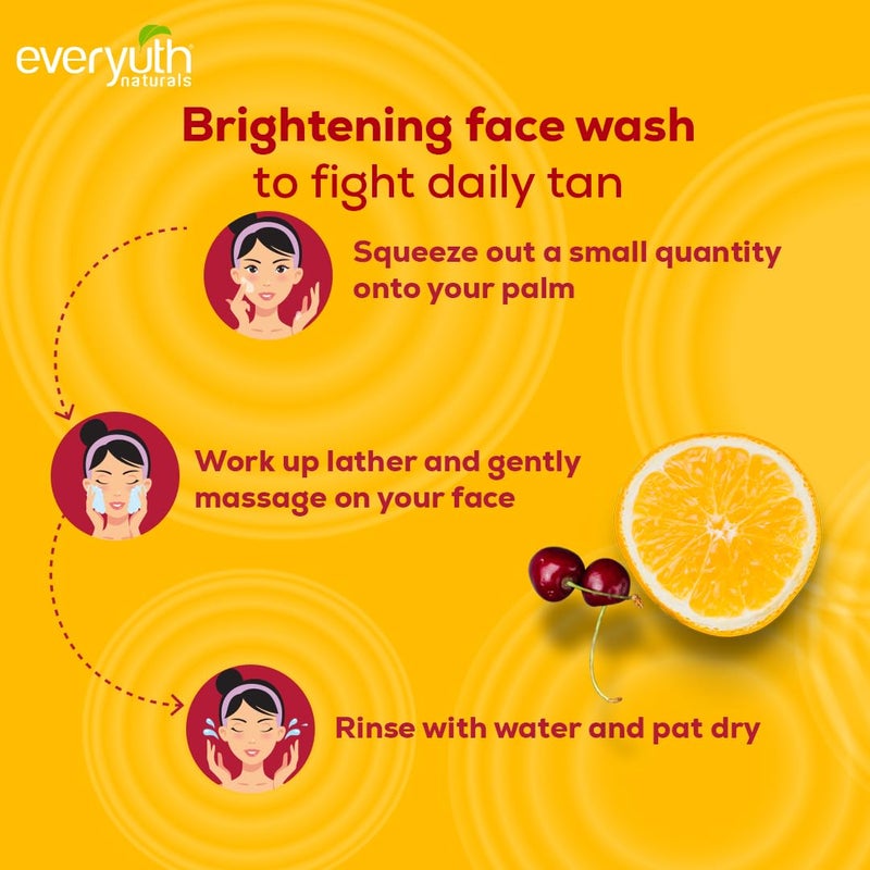 Everyuth Naturals Oil Clear Lemon Face Wash, 150G - Image 4