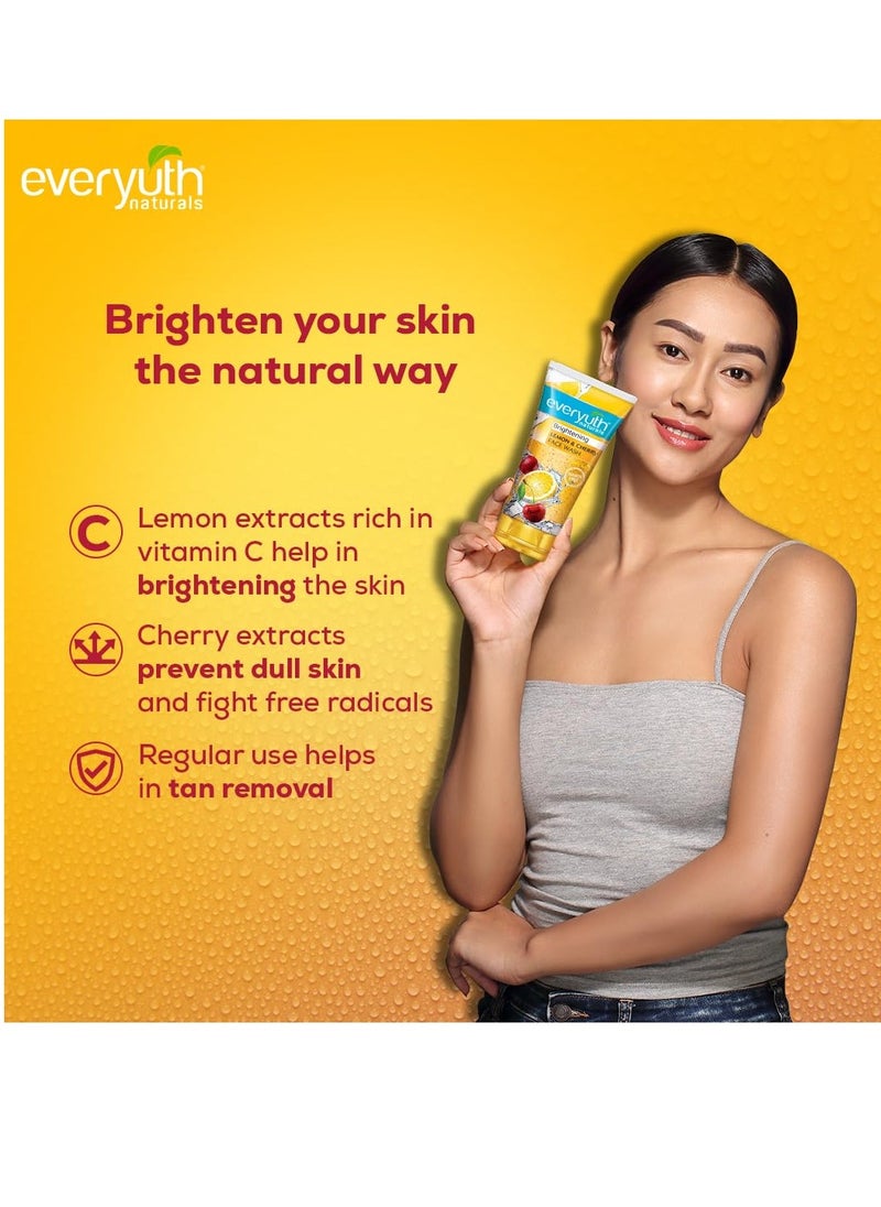 Everyuth - Naturals Oil Clear Lemon Face Wash, 150G - Image 1