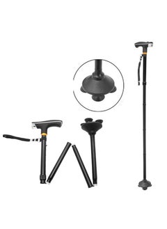 ATM Lightweight Walking Forearm Foldable and Adjustable Crutch For Elderly With LED light  - Image 4