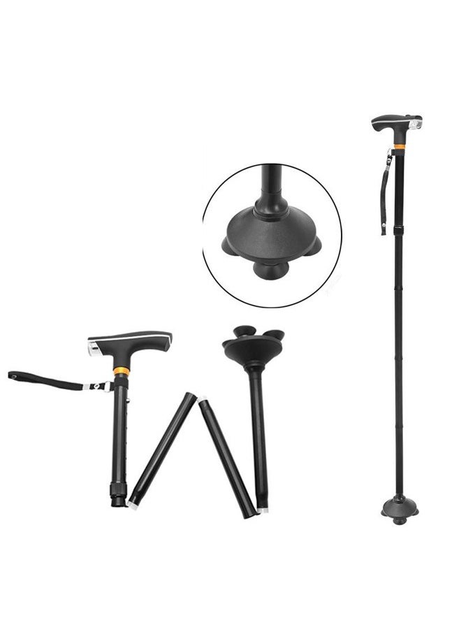 ATM Lightweight Walking Forearm Foldable and Adjustable Crutch For Elderly With LED light  - Image 4