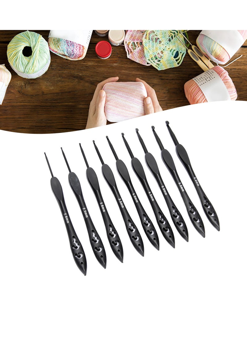 Velaurs 9PCS Knitting Tool Crochet Set Suitable For Beginners 2.0-6.0MM  - Image 3