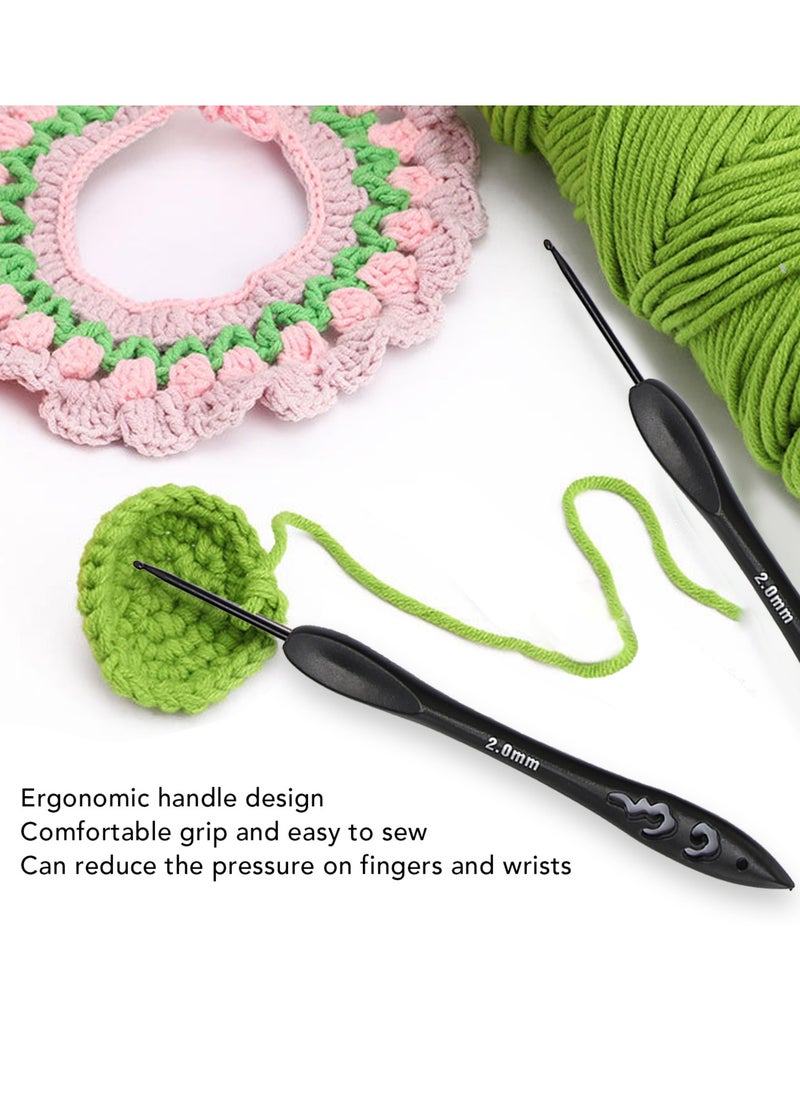 Velaurs 9PCS Knitting Tool Crochet Set Suitable For Beginners 2.0-6.0MM  - Image 5