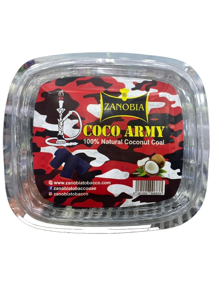 كوكورم زنوبيا كوكو الجيش الأحمر الفحم المثالي للشيشة - Image 1