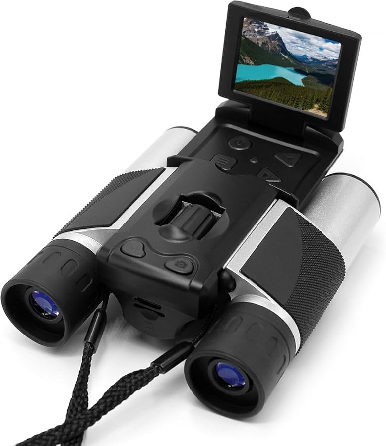 Digital Binoculars With Camera 8X Zoom 128GB For Outdoor Camping Video Photo Recorder - Image 3