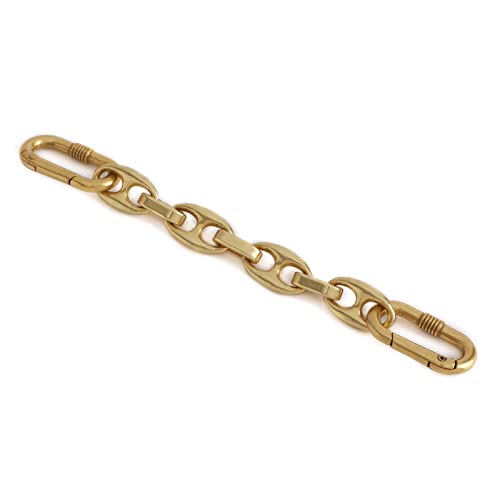 Yichain Metal Purse Chain Strap Extender for Accessory Charms,Lengthen Crossbody Shoulder Handbags Strap(No.1 Antique Gold) - Image 1