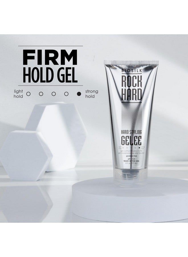 بيوسيلك جل بيوسيلك روك هارد، جل تثبيت قوي للشعر لتصفيفات شعر تدوم طويلًا، خالي من الكبريتات والبارابين والقسوة، 6 أونصة - Image 2
