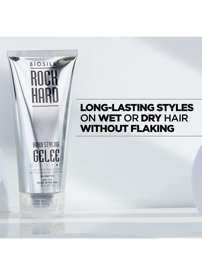 بيوسيلك جل بيوسيلك روك هارد، جل تثبيت قوي للشعر لتصفيفات شعر تدوم طويلًا، خالي من الكبريتات والبارابين والقسوة، 6 أونصة - Image 4