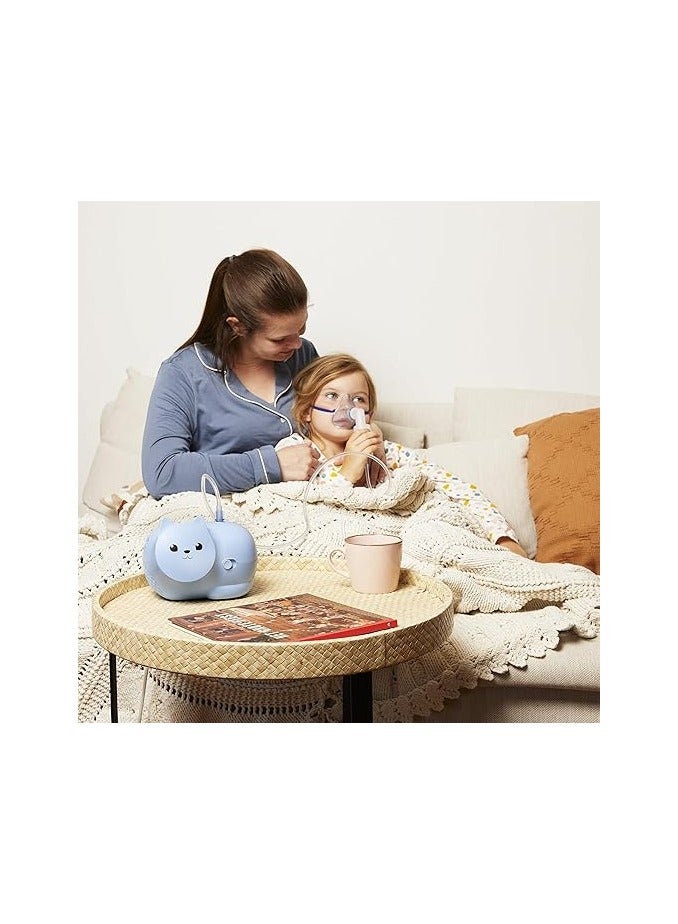 OMRON Nami Cat Children Compressor Nebulizer Electric Inhaler, Child Friendly, Easy-to-use, Effective Treatments for Managing Respiratory Conditions, 5 Years Guarantee - Image 4