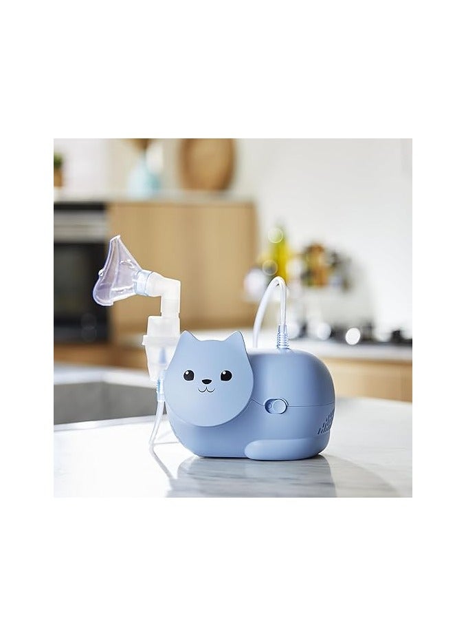 OMRON Nami Cat Children Compressor Nebulizer Electric Inhaler, Child Friendly, Easy-to-use, Effective Treatments for Managing Respiratory Conditions, 5 Years Guarantee - Image 5