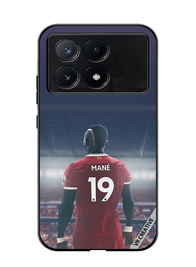 VR CREATIVE Protective Case Cover For Xiaomi Poco X6 Pro Sadio Mane Design Multicolour - Image 1