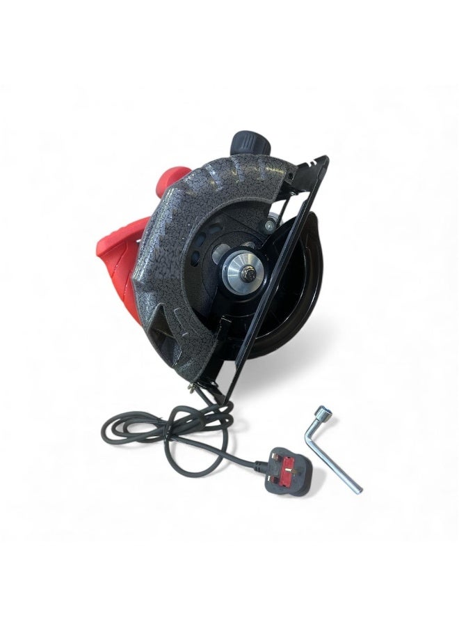 منشار دائري كهربائي احترافي 7 إنش بقوة عالية للخشب والمعادن – موديل 66185D – أداء قوي، قاعدة معدنية، ضبط عمق وقص بزاوية – للمحترفين والورش والنجارة - Image 5