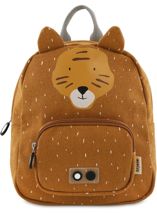 Trixie Kleine Rugzak Mr. Tiger - Cute Brown Kids Backpack - Image 1