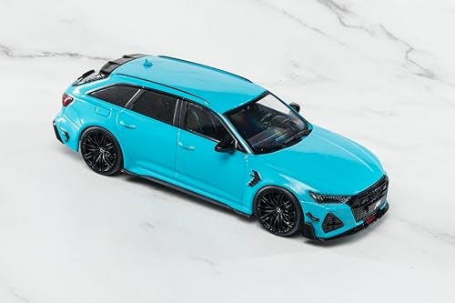 SOLIDO 143 ABT RS6 R Blue 2021 - Image 5