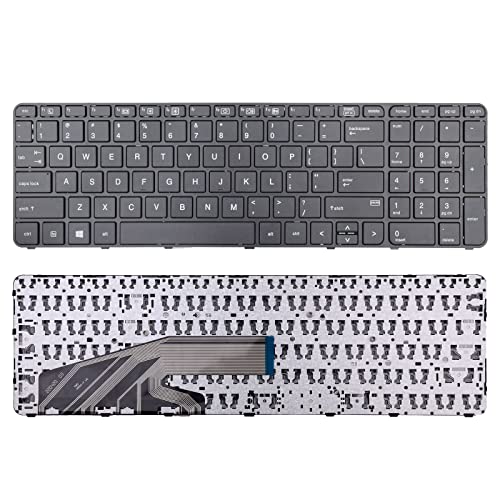 TLBTEK Keyboard Replacement Compatible with HP ProBook 450 G3 455 G3 470 G3 650 G2 655 G2 450 G4 455 G4 470 G4 HSTNN-Q95C Series Laptop 827028-031 827029-031 831021-211 841136-21 837551-001 - Image 1