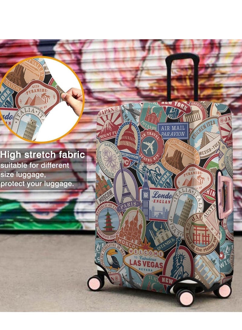 Washable Luggage Cover, Scratch-Resistant Suitcase Protector for 18-32 Inch Luggage - Image 3