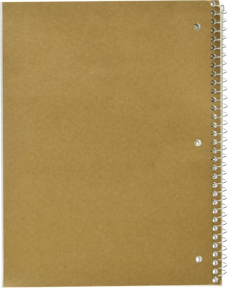 Mead Spiral Notebook, 1-Subject, Graph Ruled Paper, 7-1/2" x 10-1/2", 100 Sheets, Yellow (05676AZ7) - Image 2