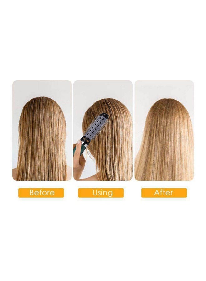 NIBEMINENT Multifunctional Anti-Static Curley Hair Dryer Dark Green - Image 3