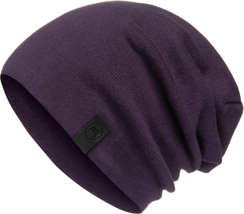 Revony Warm Slouchy Beanie Hat - Deliciously Soft Daily Beanie in Fine Knit - Image 1