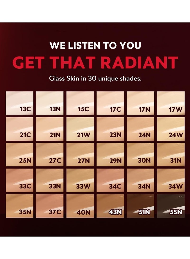 ترتر وسادة قناع TIRTIR الملائمة #17C بورسلين 0.63 أونصة (18 جم) تغطية كاملة - Image 4