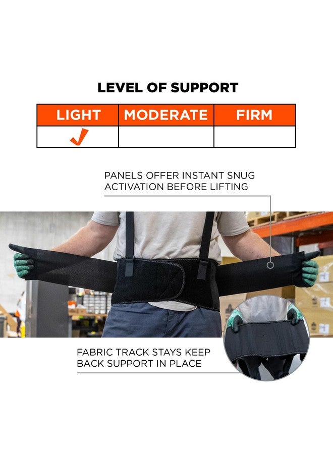 Ergodyne ProFlex 1650 Back Support Belt, 7.5" Elastic, Adjustable, Removeable Straps, XL - Image 2