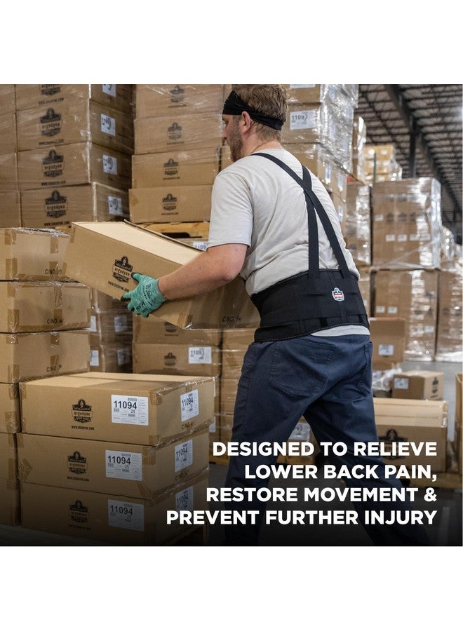 Ergodyne ProFlex 1650 Back Support Belt, 7.5" Elastic, Adjustable, Removeable Straps, XL - Image 1