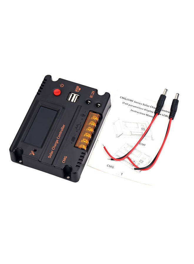 NIBEMINENT Plastic Solar Charge Controller Panel Black 135 x 25 100mm  - Image 3