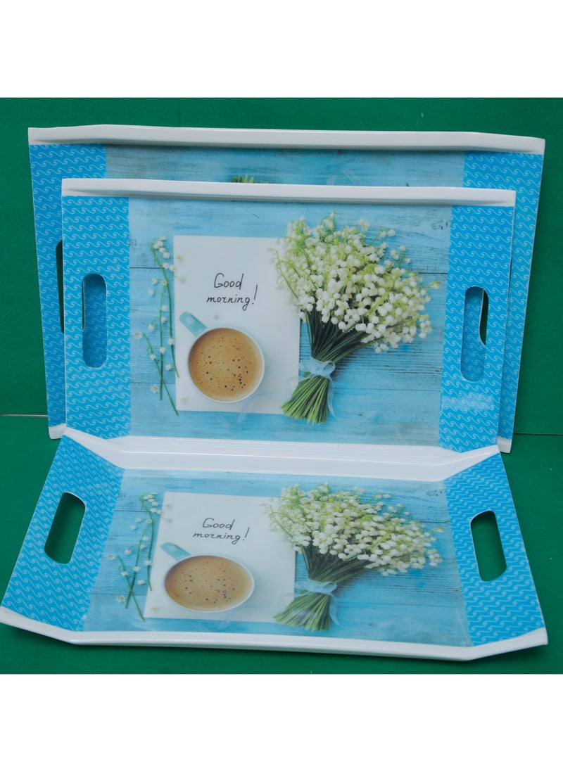 Elevation Plum Tray Set  - Image 3