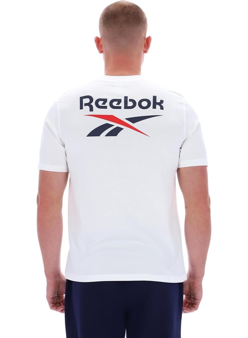 Reebok Mitcham Frnt Bk Logo Crew Neck Ss Tee - Image 2