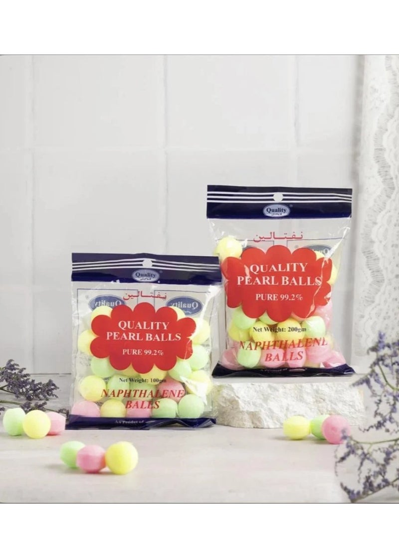 QUALITY Pearl Ball Yellow/Pink/Green 200g Eliminates bad odor and freshens the air Adds a unique and attractive touch to your home.  - Image 1
