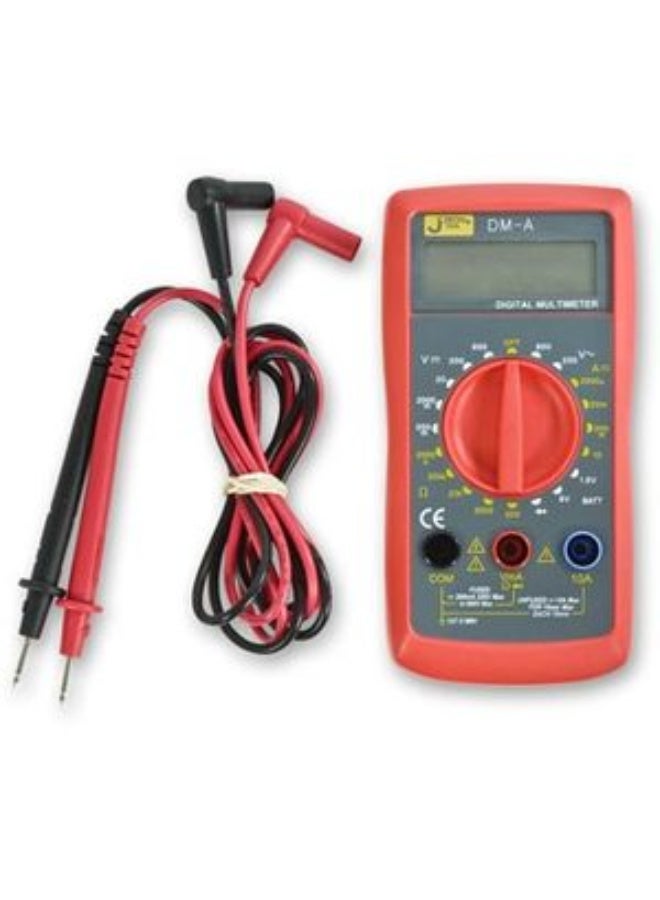 jetechtool Jetech Digital Multimeter, AC/DC Voltage & AC Current Tester, Resistance Diode Continuity Measurement, Overload Protection, Compact Design 70×140 mm, GB/T 13978-2008 Compliant - DM-A - Image 2