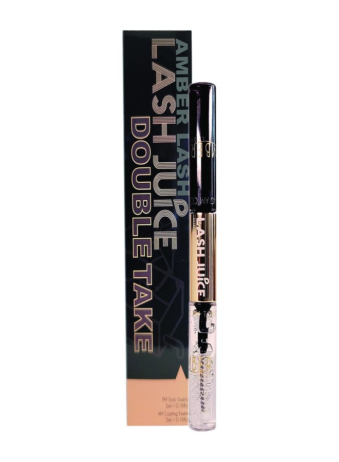 Amber Lash Lash Juice by Amber Lash, 3-in-1 Coating Essence and sealant for Eyelashes with Extensions and or Lift Perm, Protect and Nourish to Promote Healthy Eyelash 10ml / 0.34 fl oz Total(Double Take) - Image 1