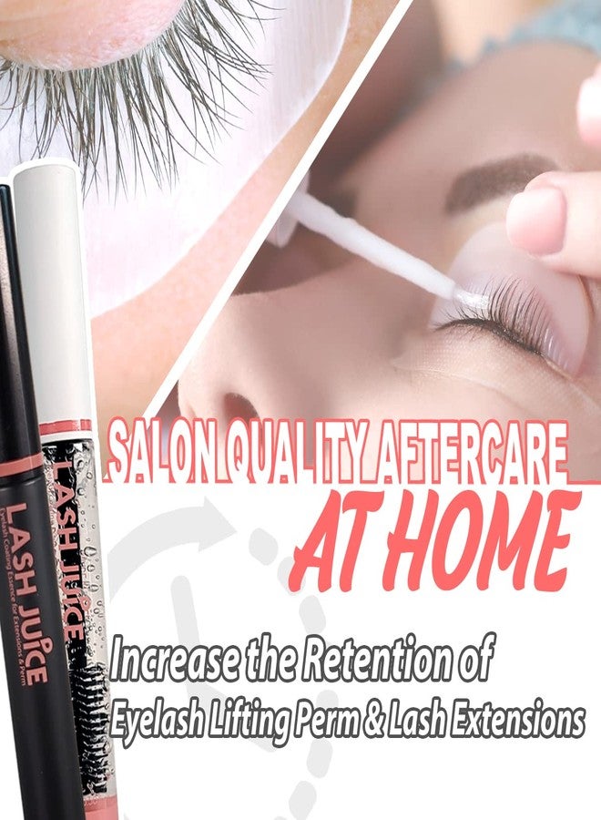 Amber Lash Lash Juice by Amber Lash, 3-in-1 Coating Essence and sealant for Eyelashes with Extensions and or Lift Perm, Protect and Nourish to Promote Healthy Eyelash 10ml / 0.34 fl oz Total(Double Take) - Image 3