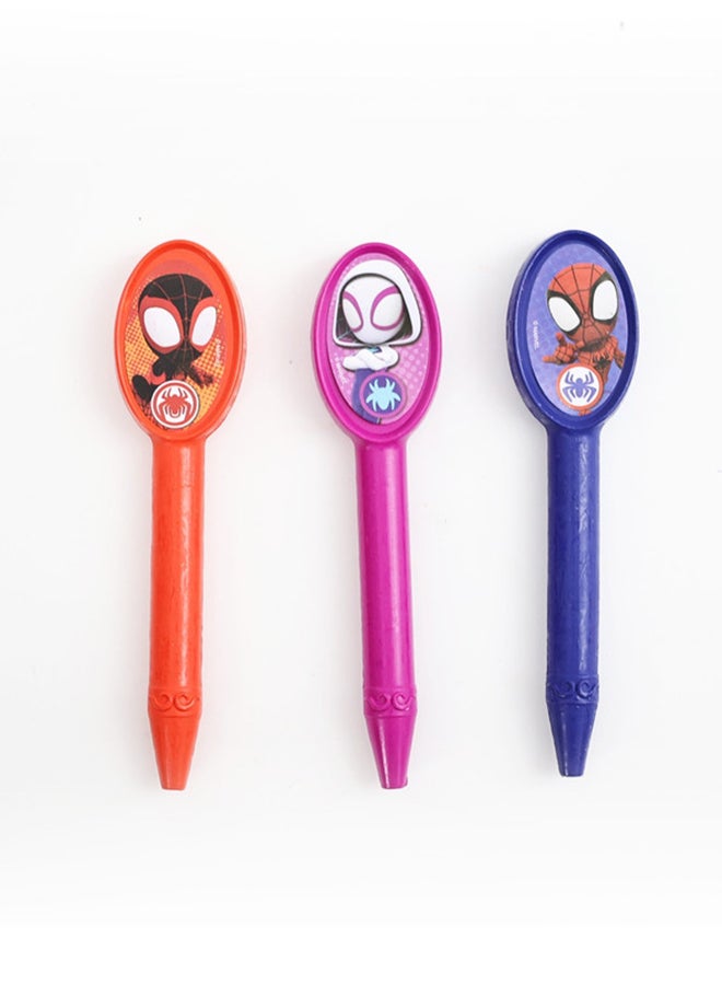 MARVEL SPIDEY ACTIVITY BOOK AND SHAPED CRAYONS - Image 3