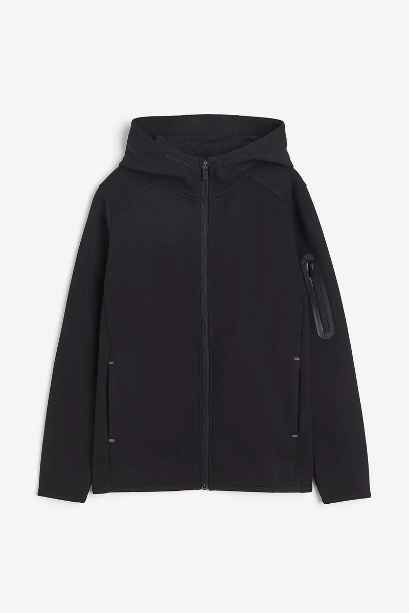 H&M DryMove™ Zip-through hoodie