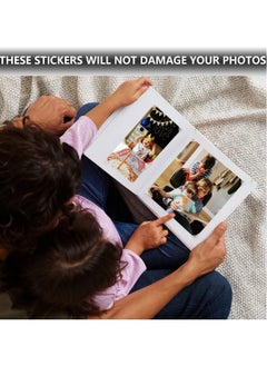 Generic Photo Corner Sticker, 50 SheetsPhoto Mounting Corners, Self-Adhesive Photo Corners for DIY Scrapbooking, Memory Books and Picture Album (Clear)  - Image 3