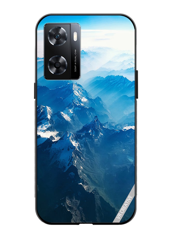 VR CREATIVE Protective Case Cover For Oppo A57/A77s Everest Design Multicolour - Image 1