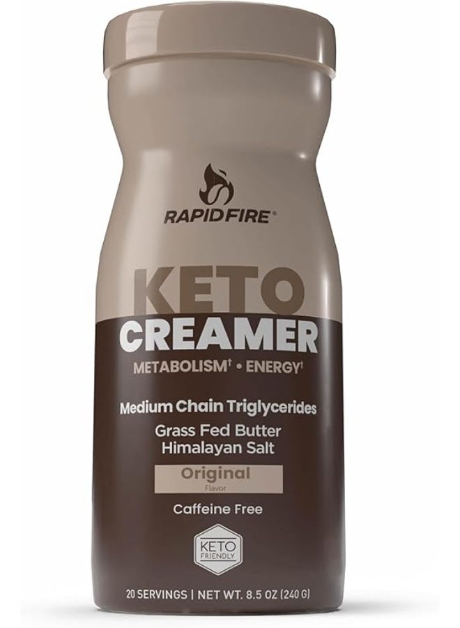 Rapid Fire Ketogenic Creamer Original Flavor 240 Grams - Image 1