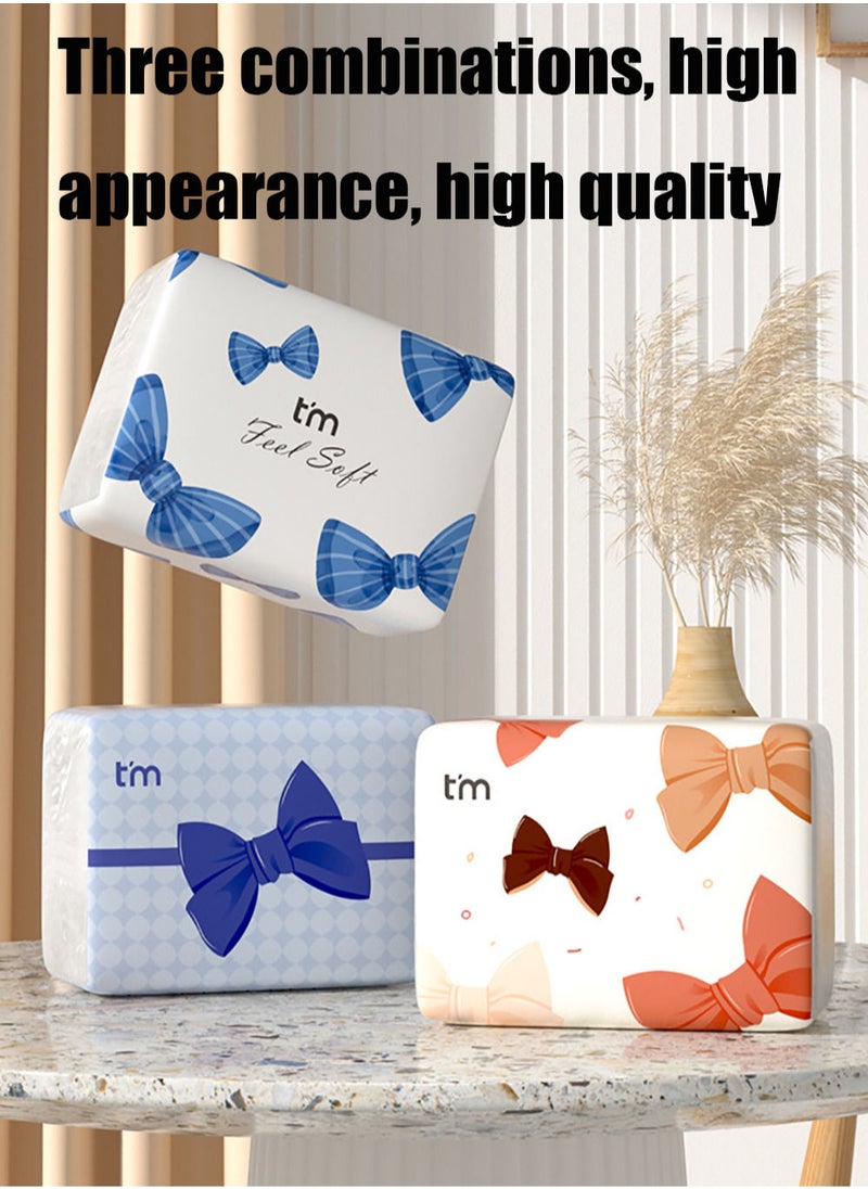 280pcs*30packs Embossed 4-ply Paper Towel Household Soft Paper Towel Suitable for Bedroom Living Room Dining Room Office Travel