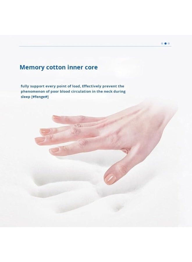 Medical Orthopedic Memory Foam Pillow (40 x 60 cm) – Ergonomic Neck & Back Pain Relief – Premium Slow-Rebound Foam with Washable Cover – Essential for Healthy & Comfortable Sleep - Image 4