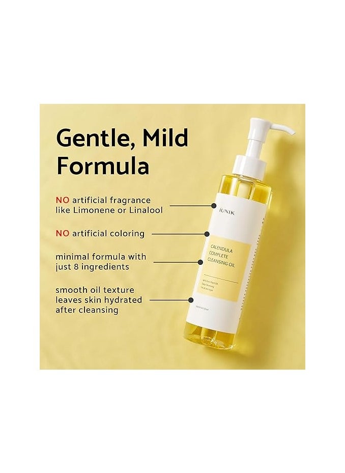 iUNIK Calendula Complete Cleansing Oil, 200 ml  - Image 4