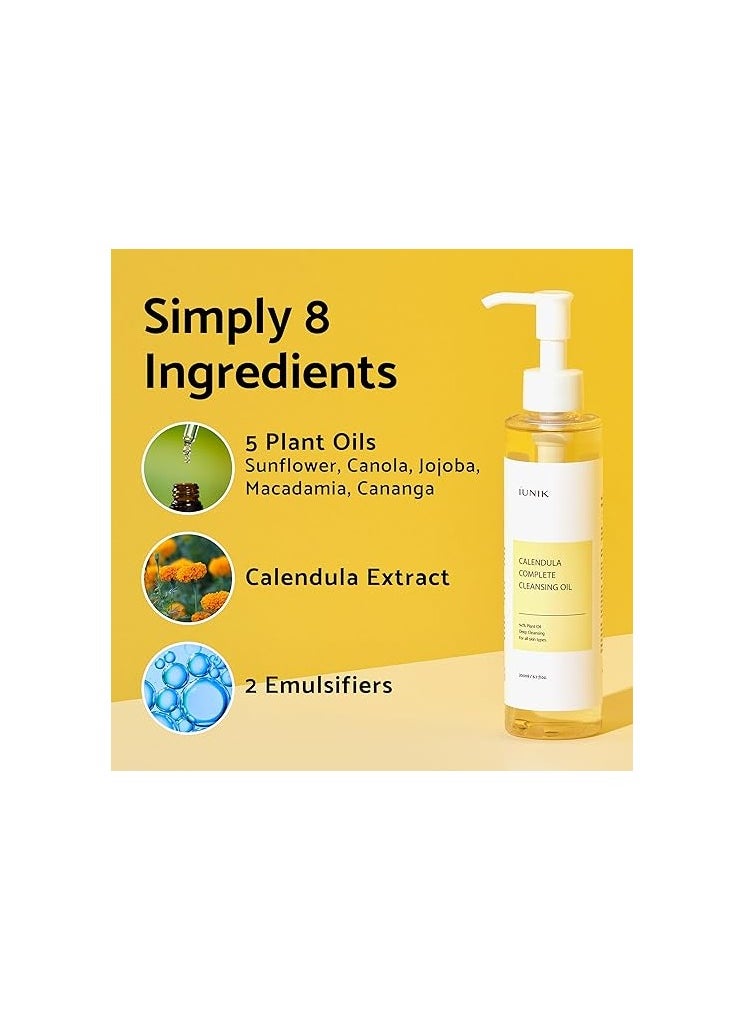 iUNIK Calendula Complete Cleansing Oil, 200 ml  - Image 5